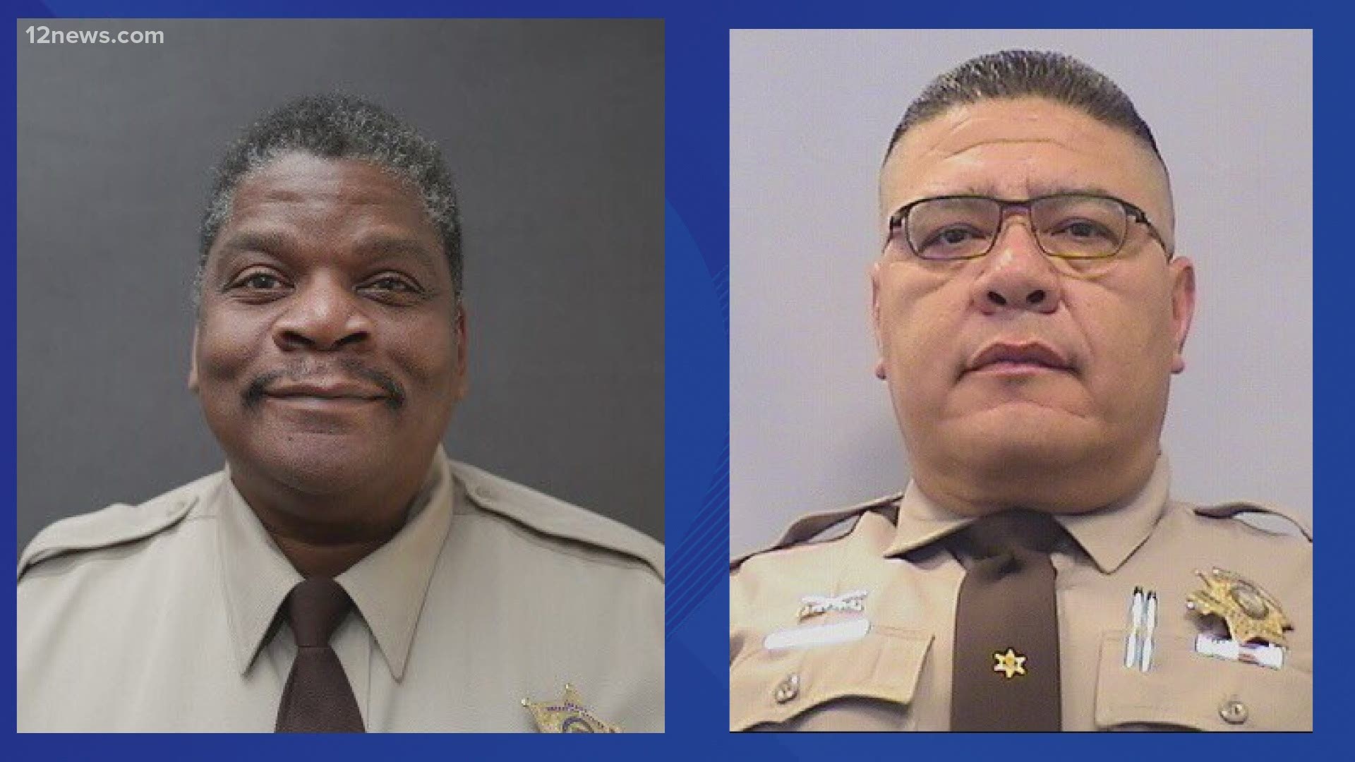 Sgt. Ernie Quintero and Detention Officer Kevin Fletcher both died Monday.
