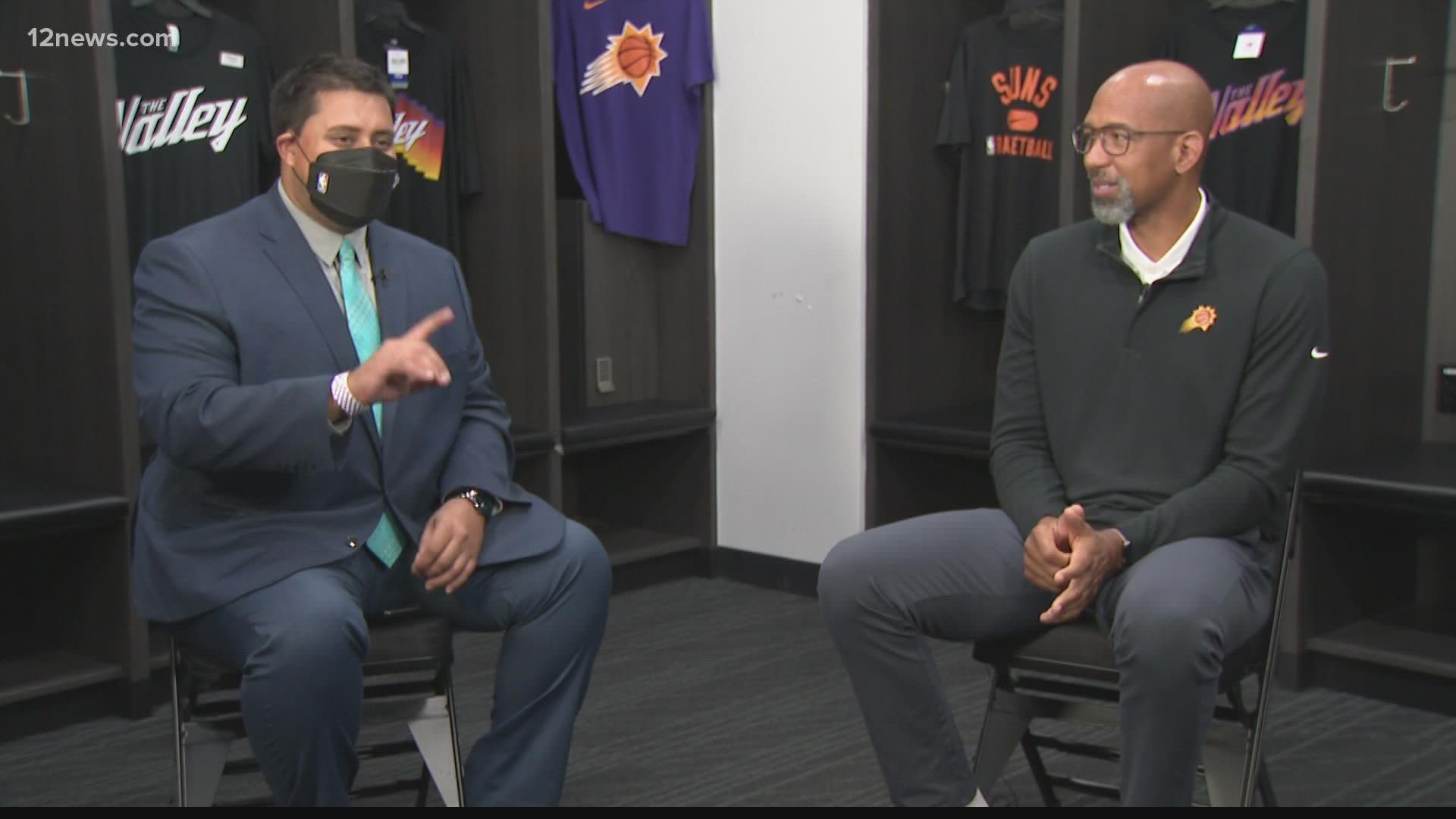 As the Suns enter training camp for the 2021-22 season, Team 12's Cameron Cox catches up with head coach Monty Williams