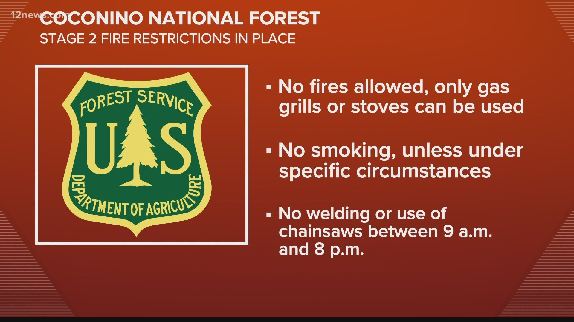 The Coconino National Forest is reopening with some fire restrictions in place. Colleen Sikora has the details.