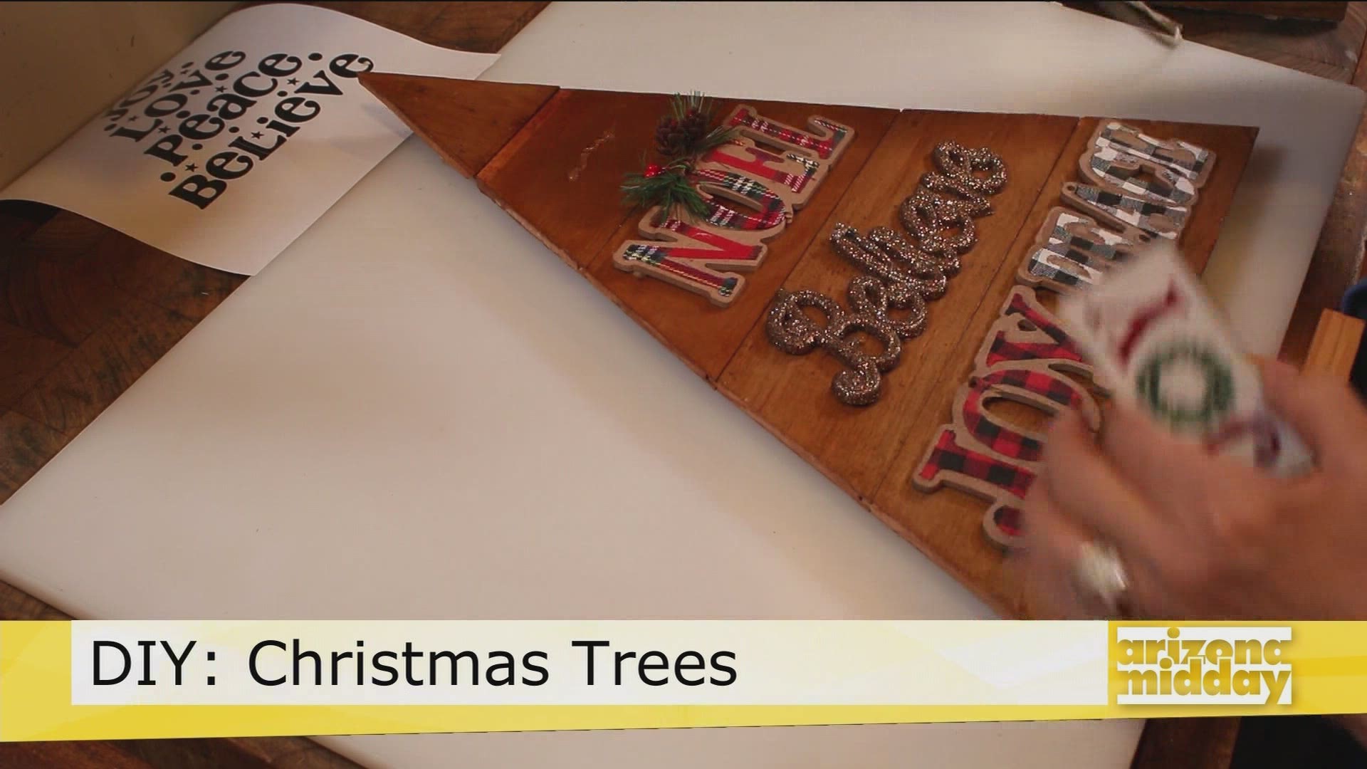 Jan shows us how to create these festive holiday trees