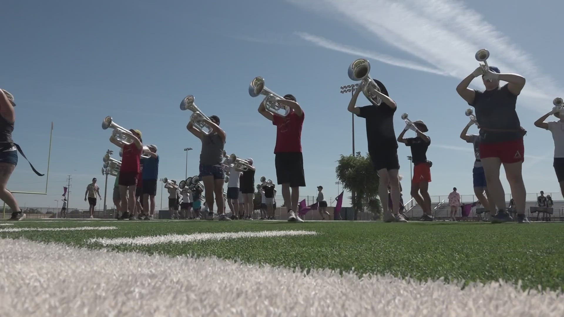 The Academy Drum and Bugle Corps in Arizona is prepping for several upcoming prestigious competitions. Jade Cunningham has the story.