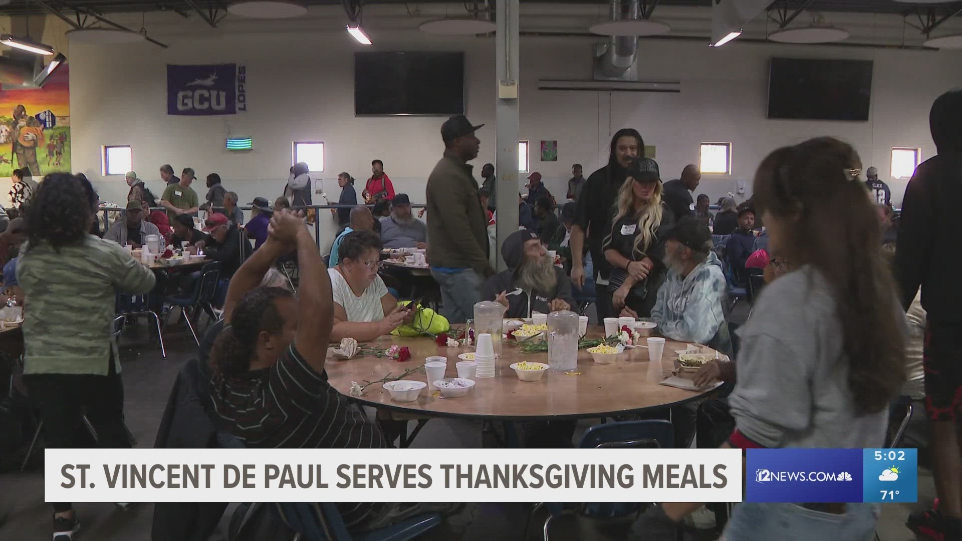 In Phoenix, hundreds volunteered to serve freshly cooked meals to those in need.