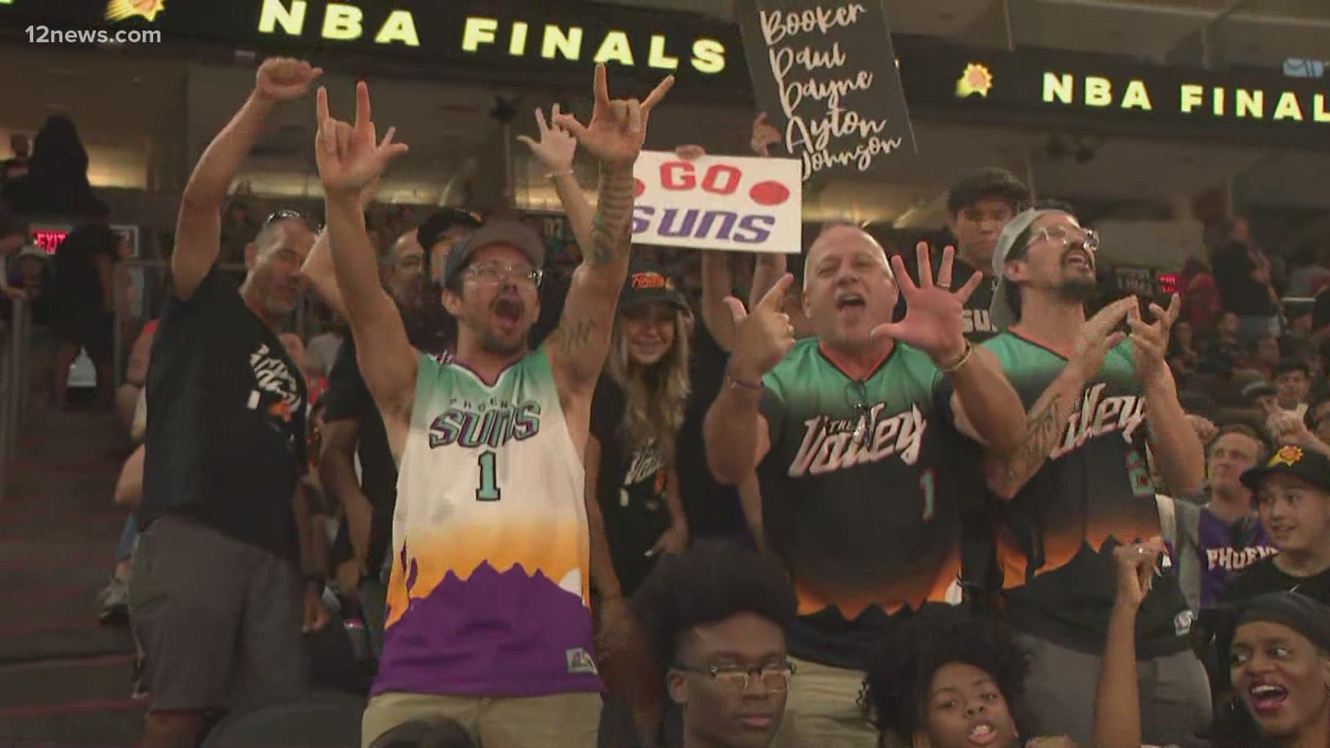 It is do or die for the Phoenix Suns as they head into Game 6 of the NBA Finals against the Milwaukee Bucks. Suns fans are Rallying the Valley to cheer on the team!