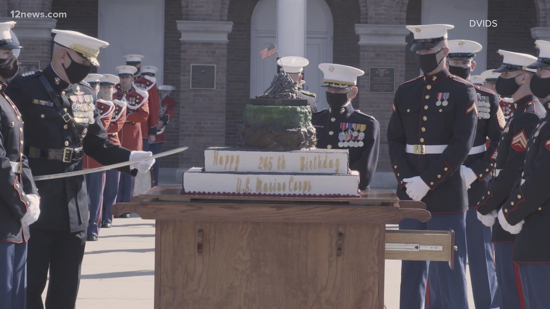 Tuesday marks the 245th birthday of the United States Marine Corps. 12 News spoke to a Marine about the pride that comes with serving in that branch of the military.