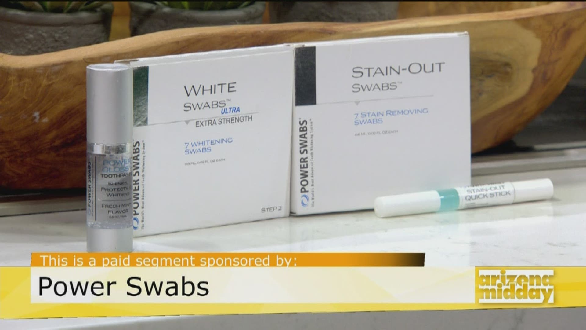Lifestyle expert, Scott Defalco, gives us the details on how you can whiten your teeth with Power Swabs and see results in less than 5 minutes!