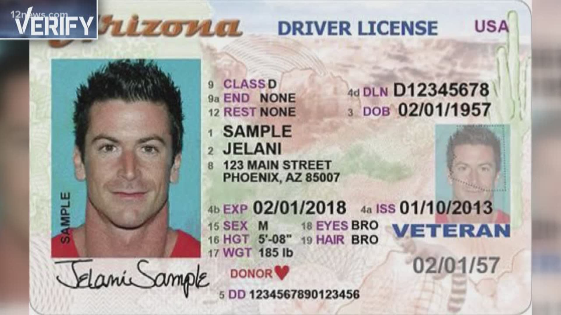 Arizona is launching a statewide program to tell people to get a new ID card, but you won't need it for a while.