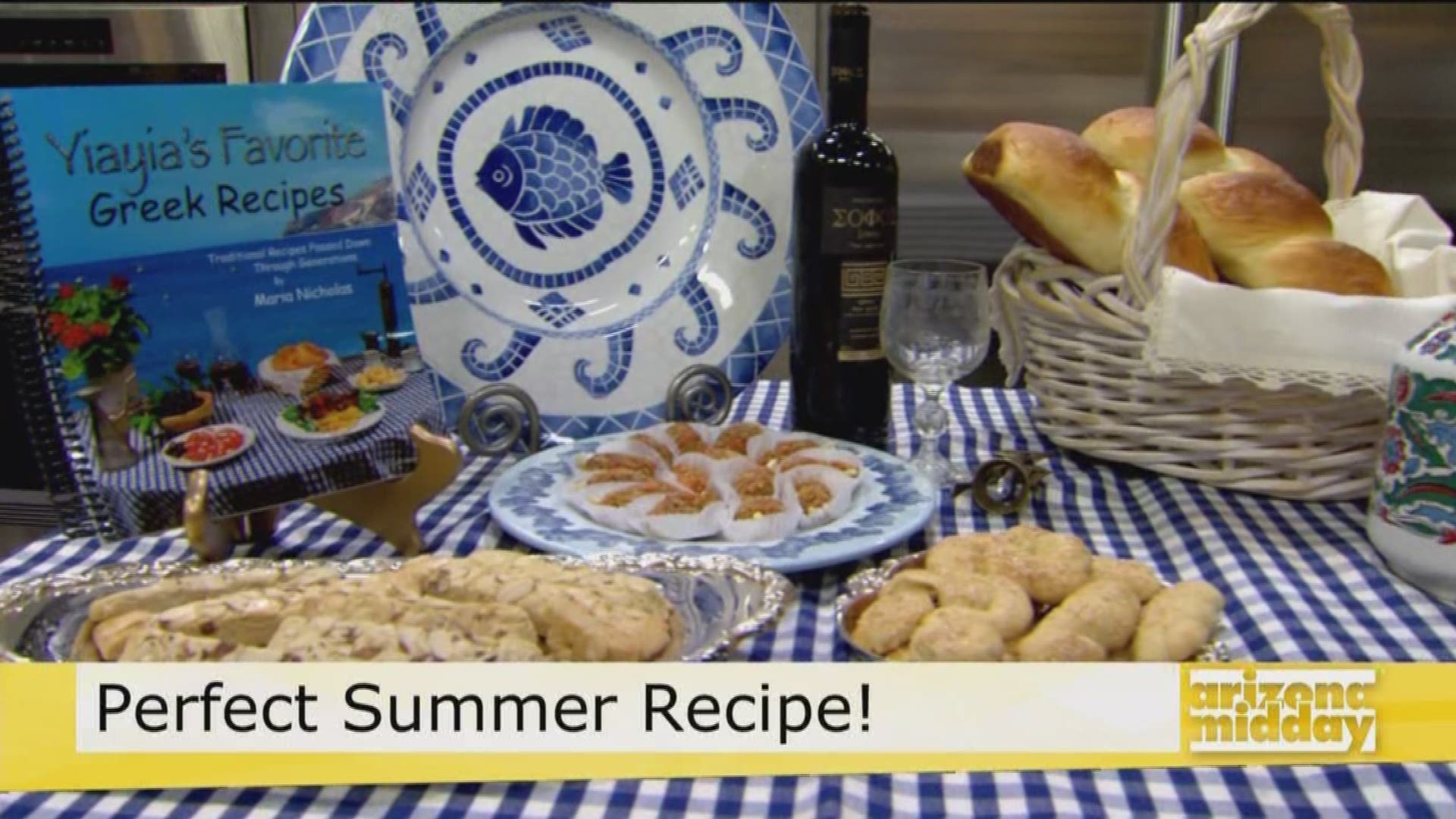 Maria Nicholas from Cooking with Yiayia joins us to share some traditional Greek dishes.