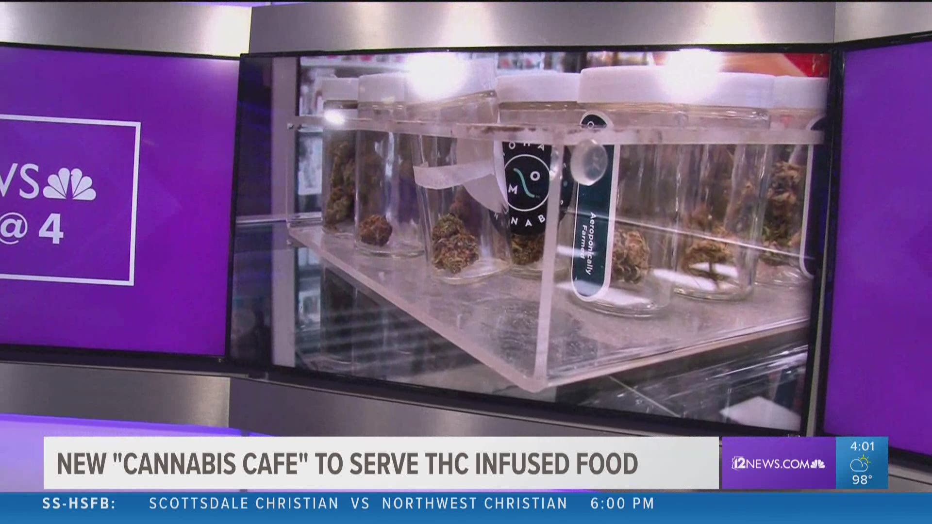 A so-called "cannabis cafe" is opening up in the Valley. We got a look inside the kitchen that is serving up food and baked goods infused with THC.