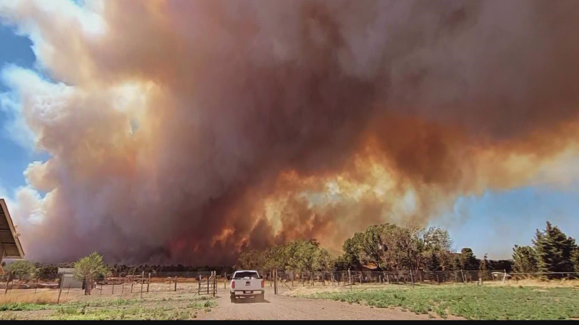 Strong winds drove a fast-growing wildfire north of Flagstaff over the weekend that spurred numerous evacuations, and it may have been sparked by a person.