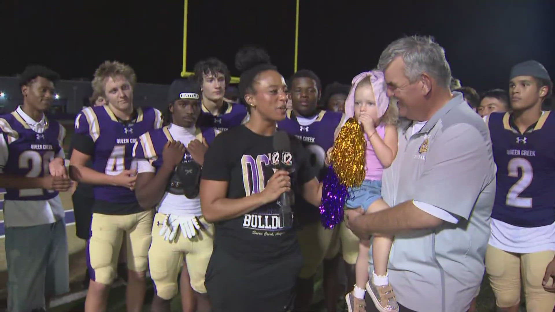 Queen Creek's coach talks about their loss against Centennial. 