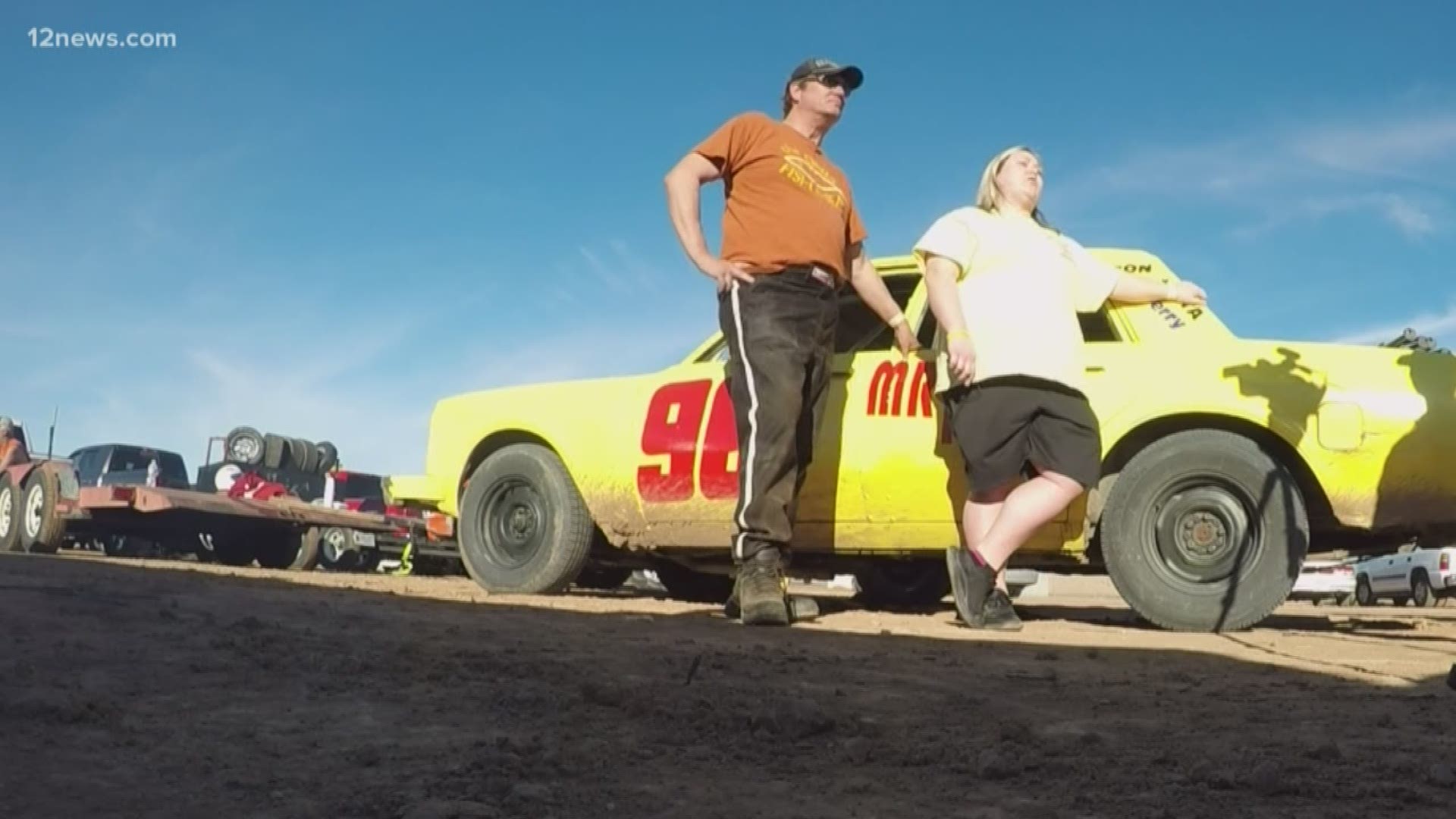 Arizona resident Ron Neis recently surprised his niece with a race car in honor of her father.