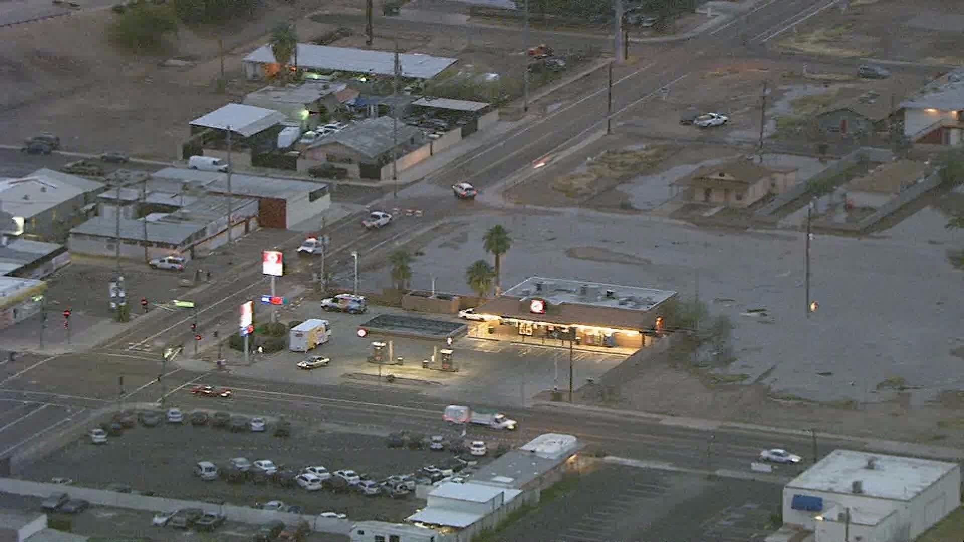 Water main break closes 20th Street in downtown Phoenix | 12news.com