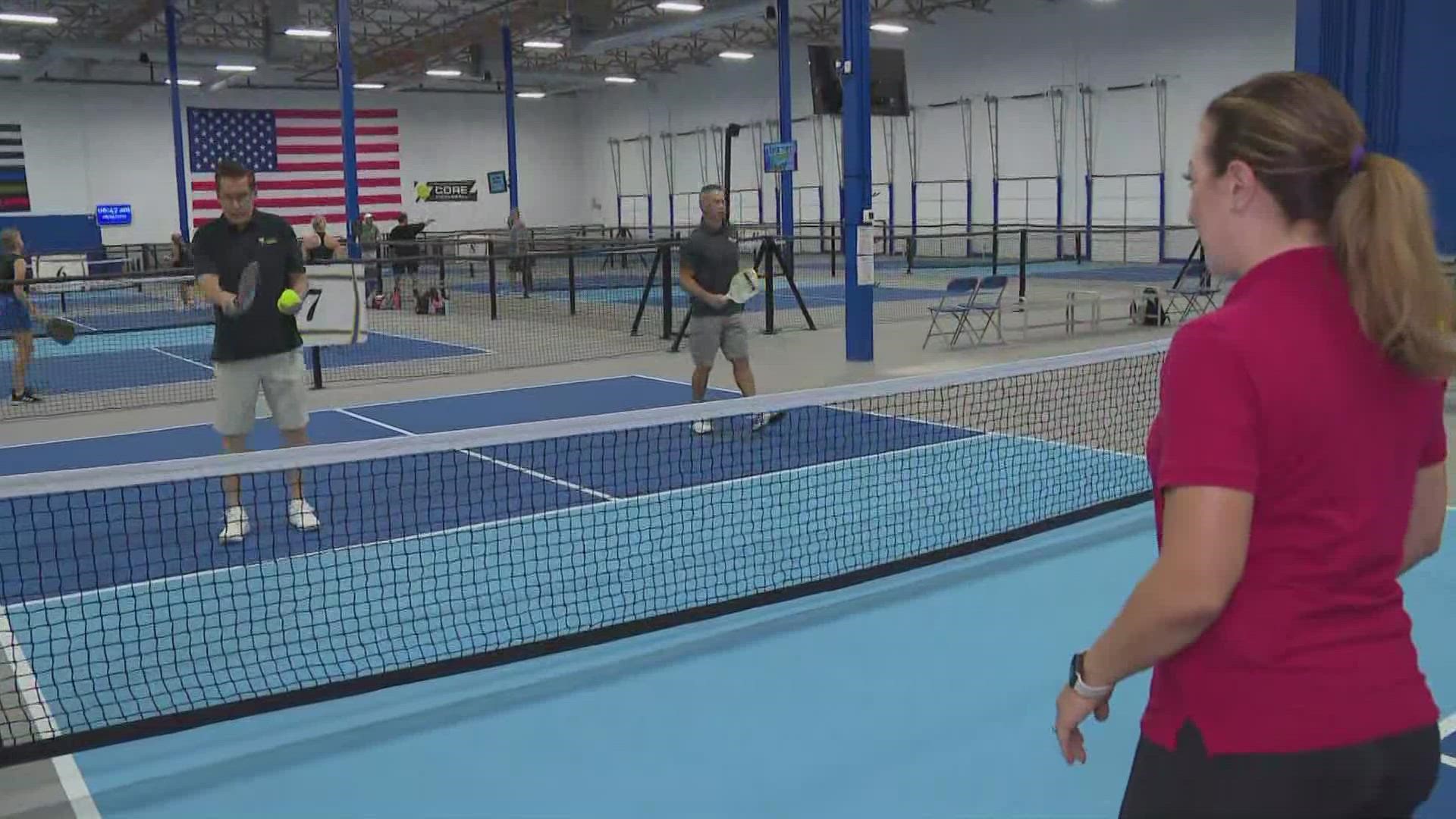 Pickleball is taking the world by storm and a Chandler man is turning the popular sport into a booming business. Jen Wahl has more on Pickleball Kingdom.