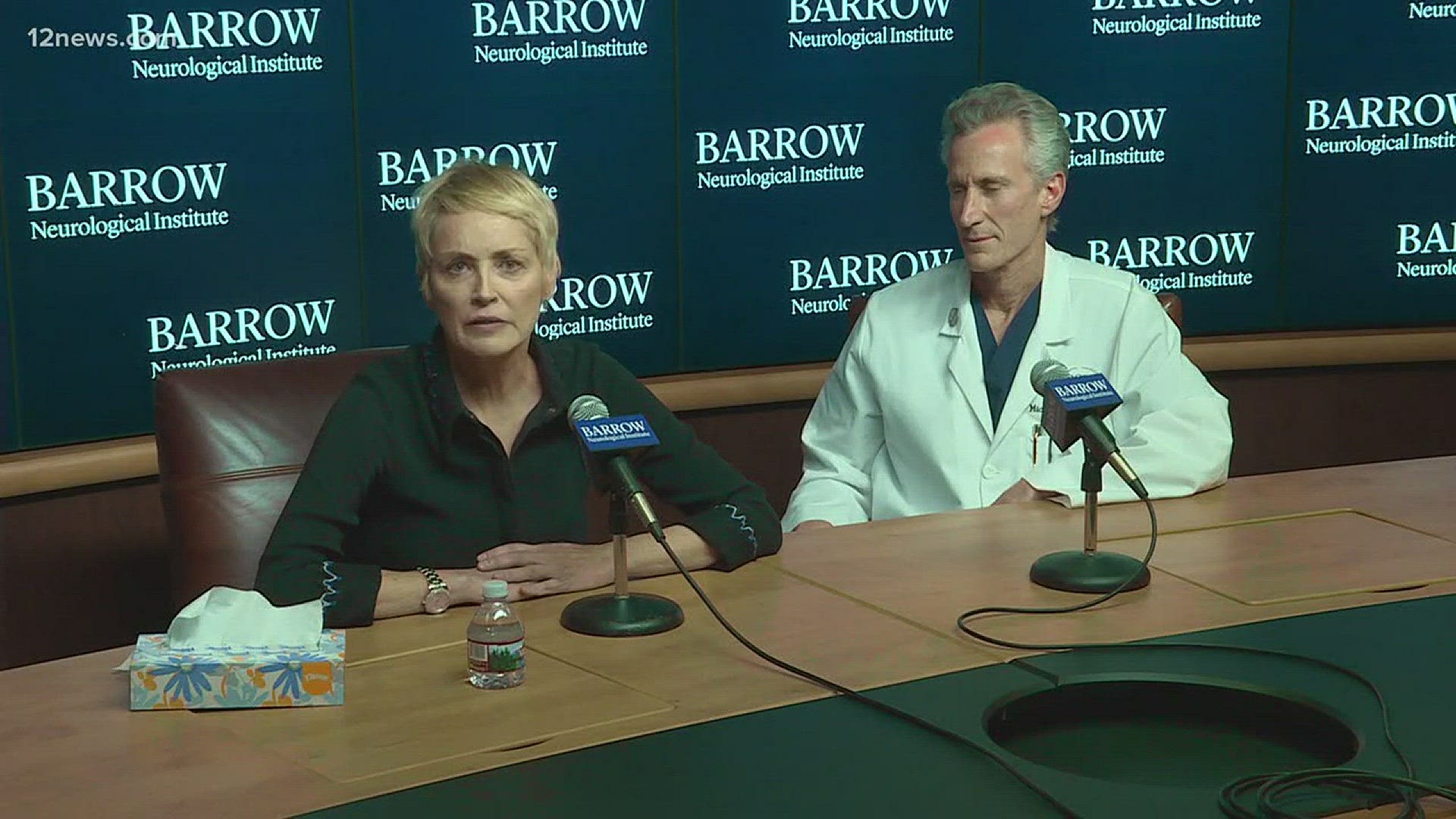 Sharon Stone Credits New Barrow President For Saving Her Life 