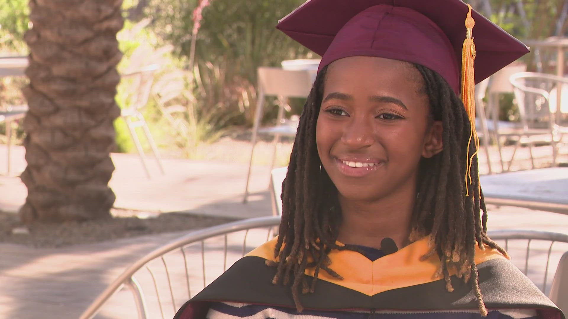 15-year-old graduates with master's degree from ASU | 12news.com