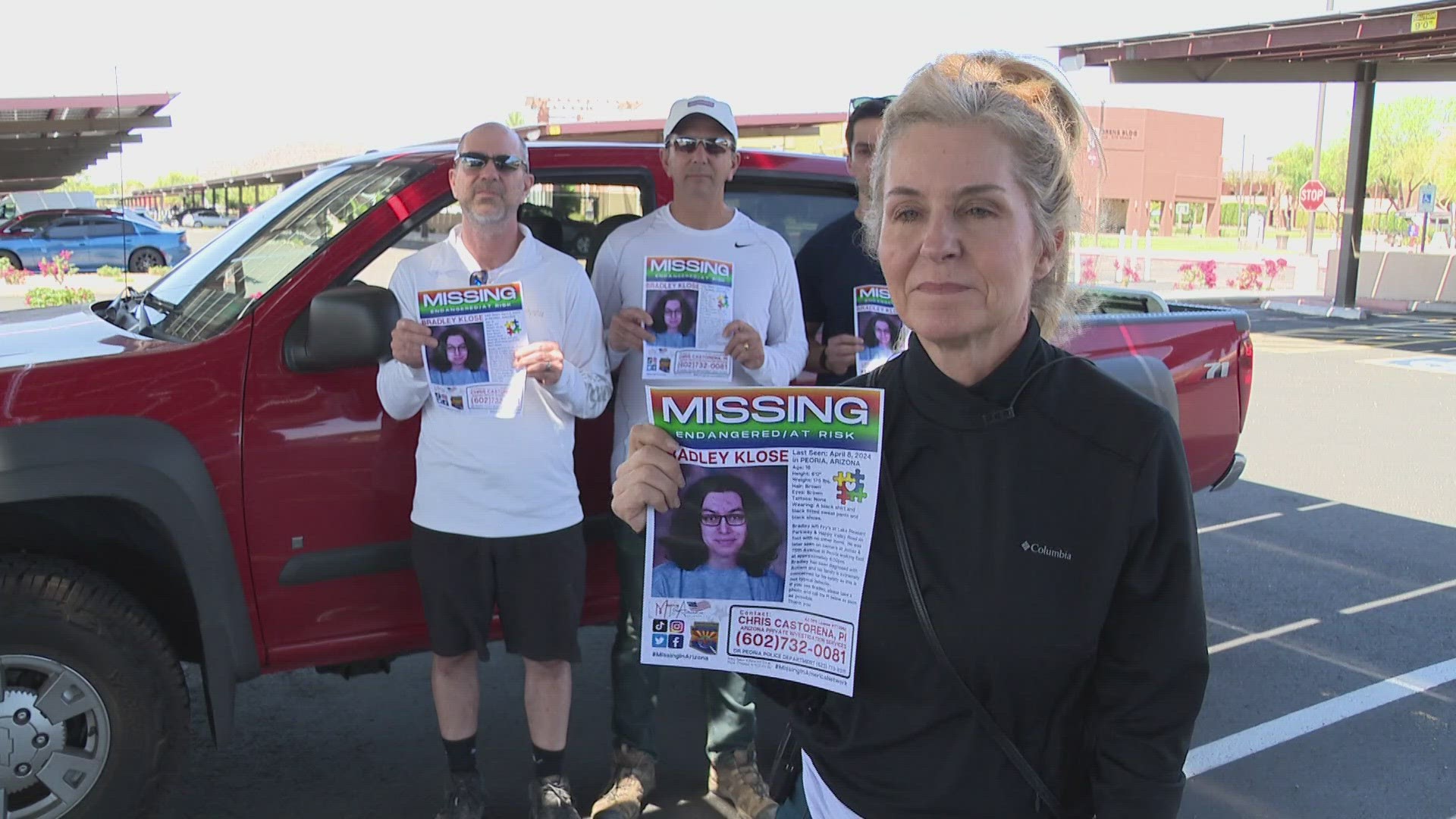 A Peoria family is searching for 16-year-old Bradley Klose, who has been missing since Monday. Watch the video above for the latest and to hear from his family.