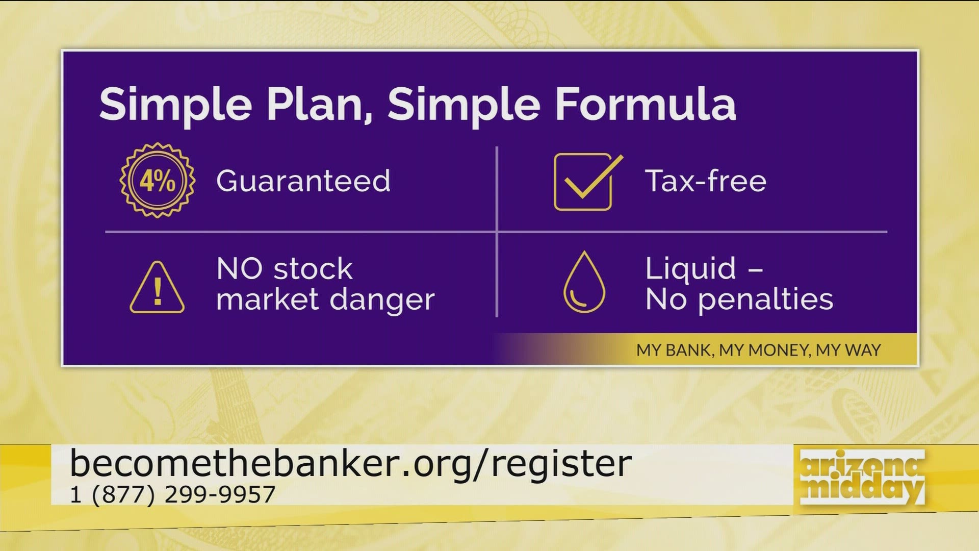 Joseph Quijano, CFP and Jordan Quijano, F.A. with Become the Banker show us some simple ways to increase your wealth & learn about a free webinar