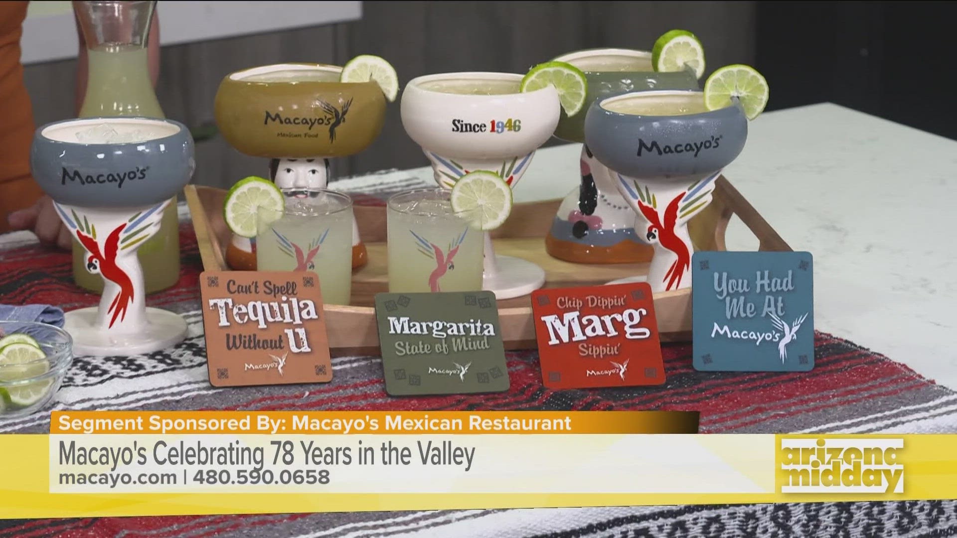 In celebration of its upcoming 78th anniversary on September 26, Macayo’s Mexican Food announces the return of its monthly specials with food and drinks.