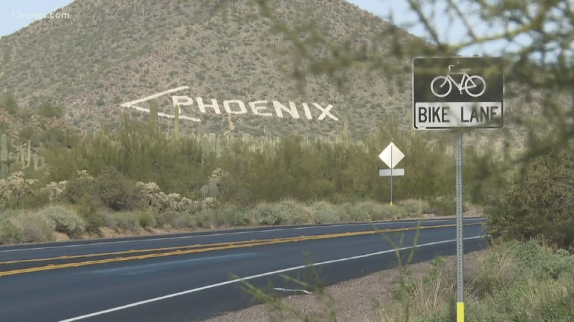 A sign that was put up in the 1950s to help guide people to Phoenix needed a bit of cleanup, so a group of current day boy scouts decided to spruce it up.