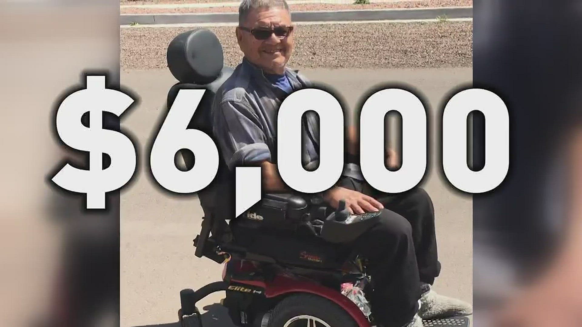 Bernie Montoya likes to mow the lawn, hike and get around but his wheelchair kept burning out so he contacted Call 12 for help.
