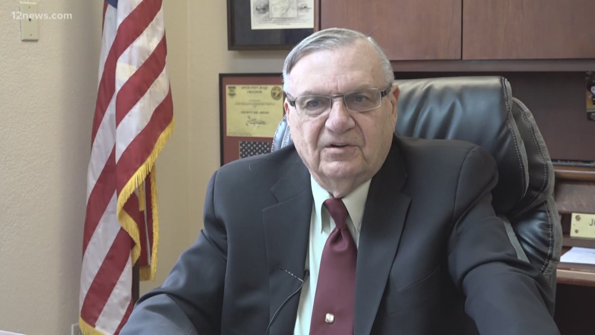 Despite his pardon from President Trump, Arpaio's criminal conviction for contempt of court stands. Will that stop him from running for U.S. Senate?