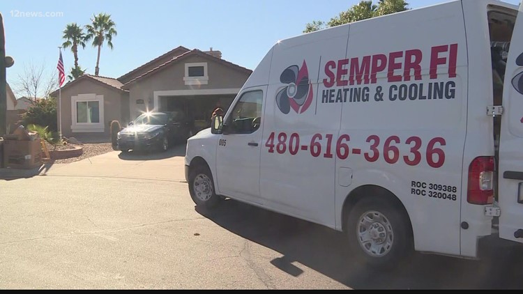 Veteran owned heating and cooling business making a difference for other Valley veterans