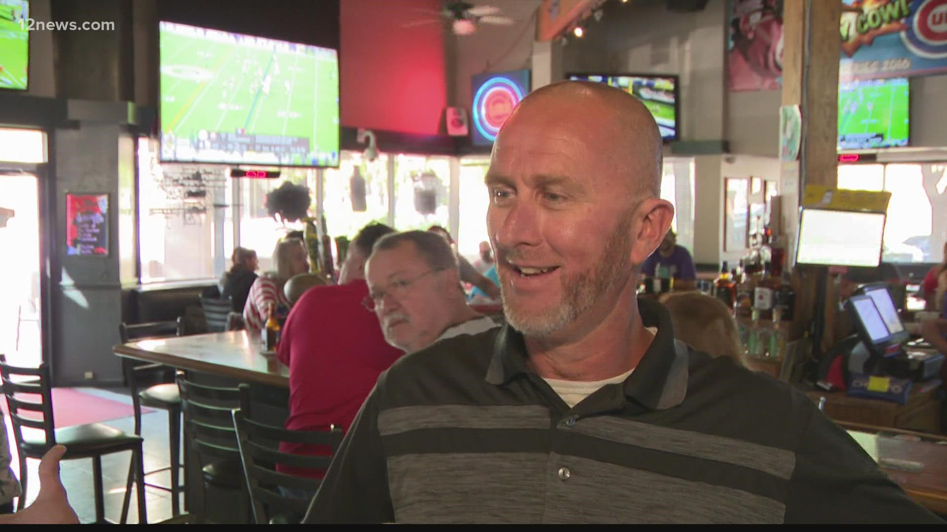 We stop by a local sports bar in the Valley to hear from Arizona Cardinals fans after the team defeats the Los Angeles Rams. Mitch Carr has more.