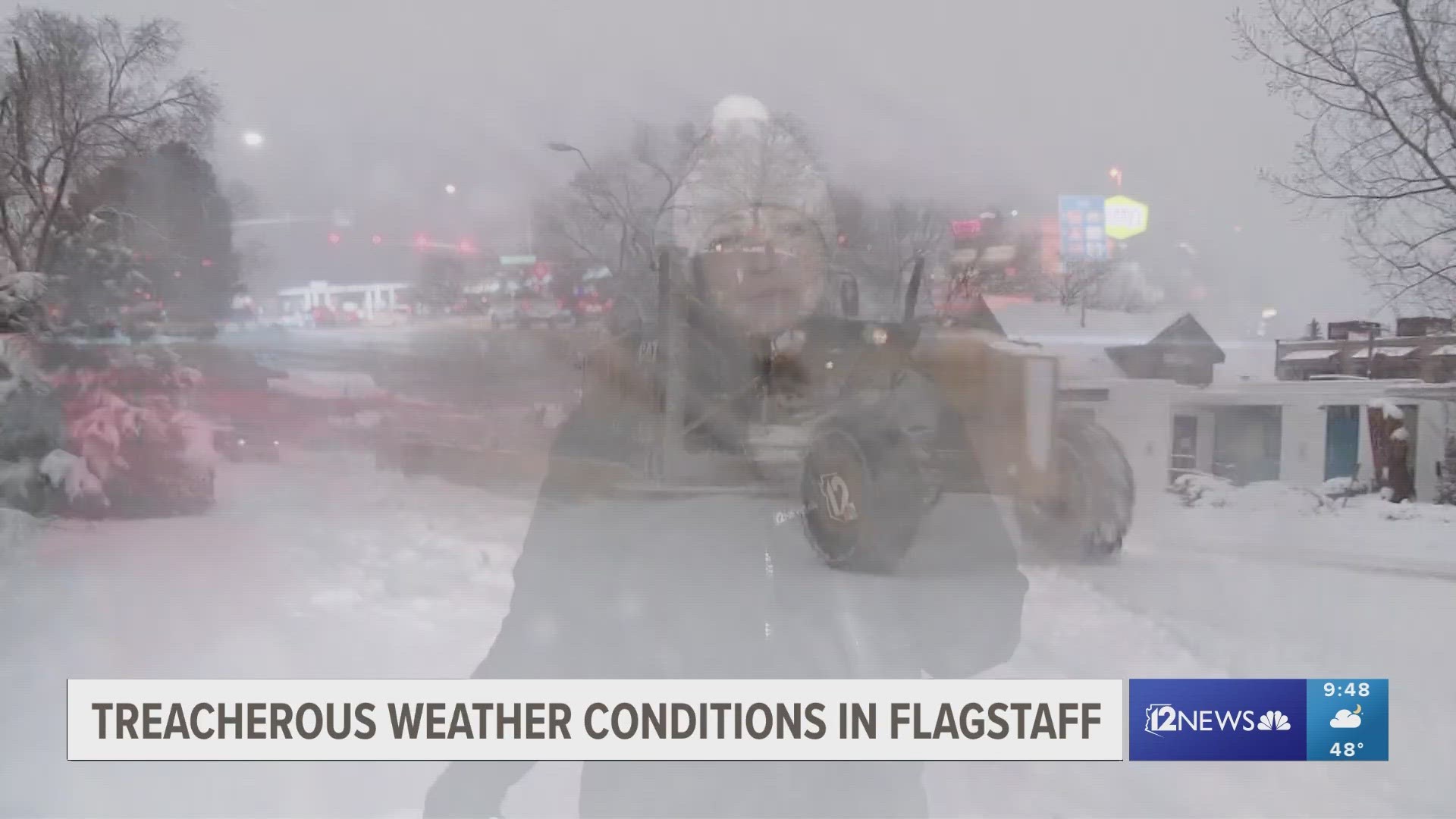 Dozens of people traveled from Phoenix to Flagstaff to play in the snow on Sunday.