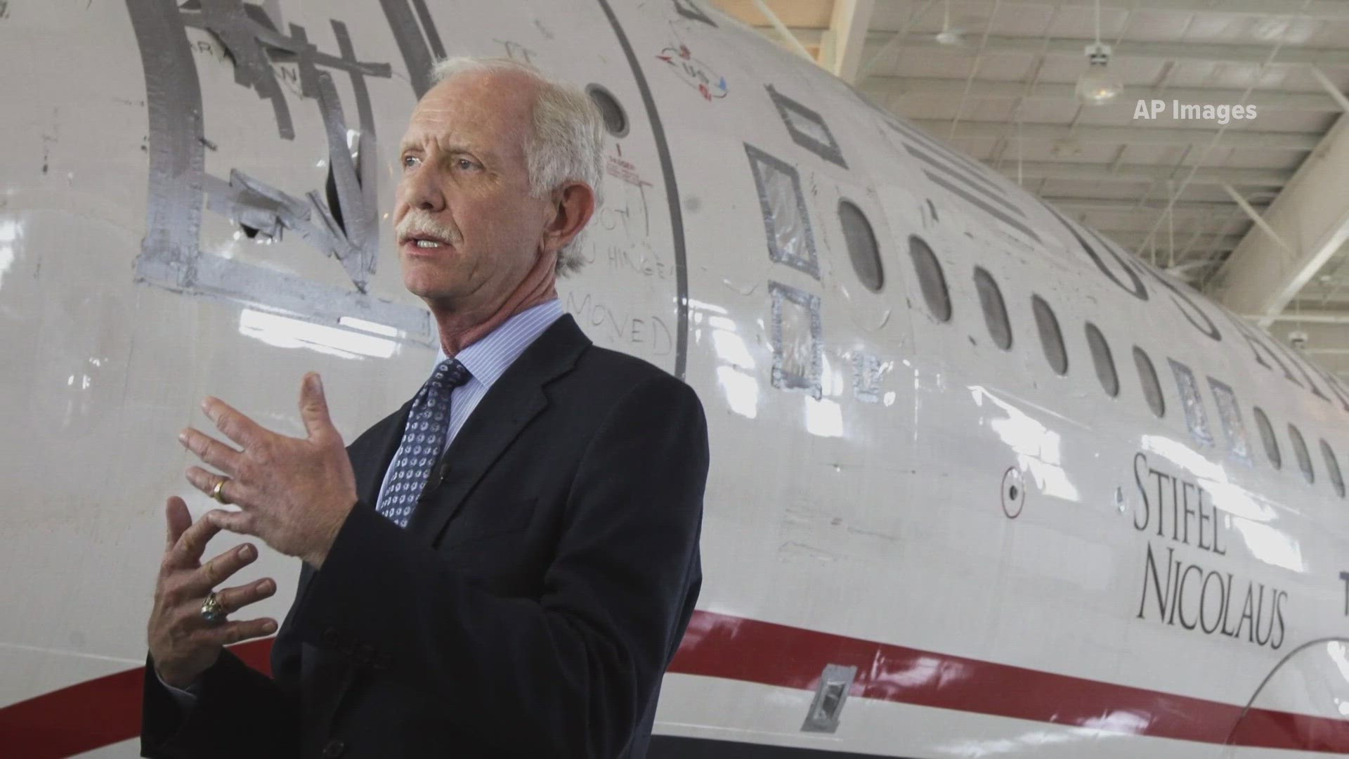 Sullenberger says Senator Sinema could gut training for pilots, a conflict of interest since she's been receiving cash donations from the airline industry.