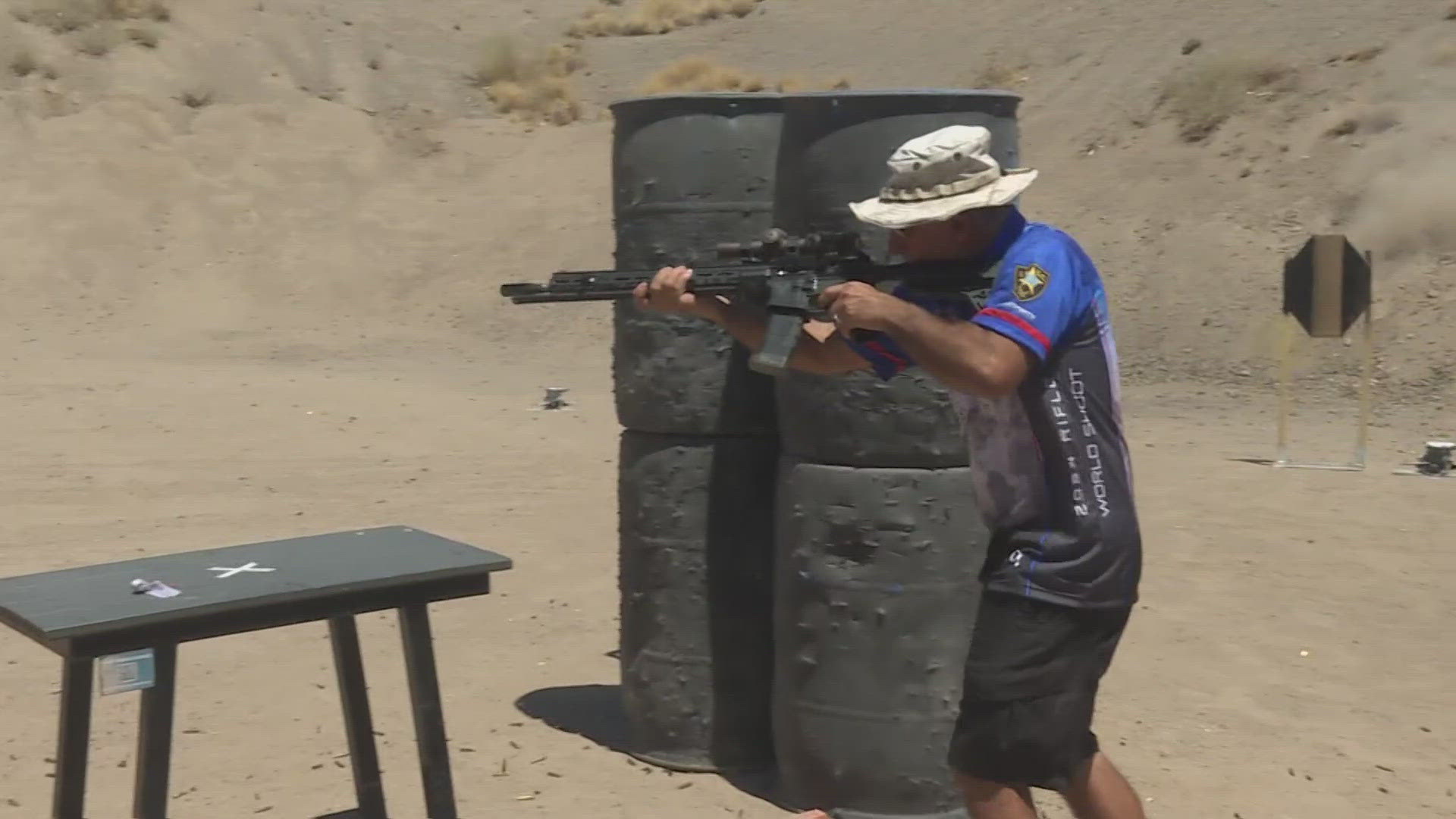 The sport of practical shooting is packed with high speed excitement and adrenaline pumping action.