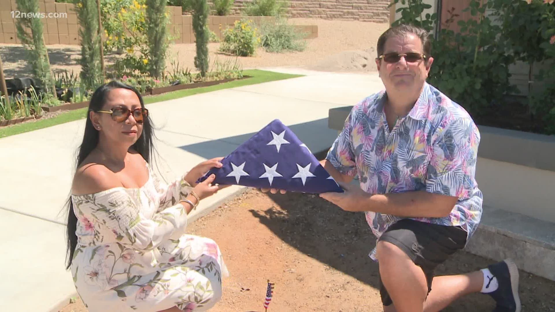 A battle is brewing in a Gilbert neighborhood between Gold Star parents who want to memorialize their son and their HOA. They say the HOA is breaking the law.