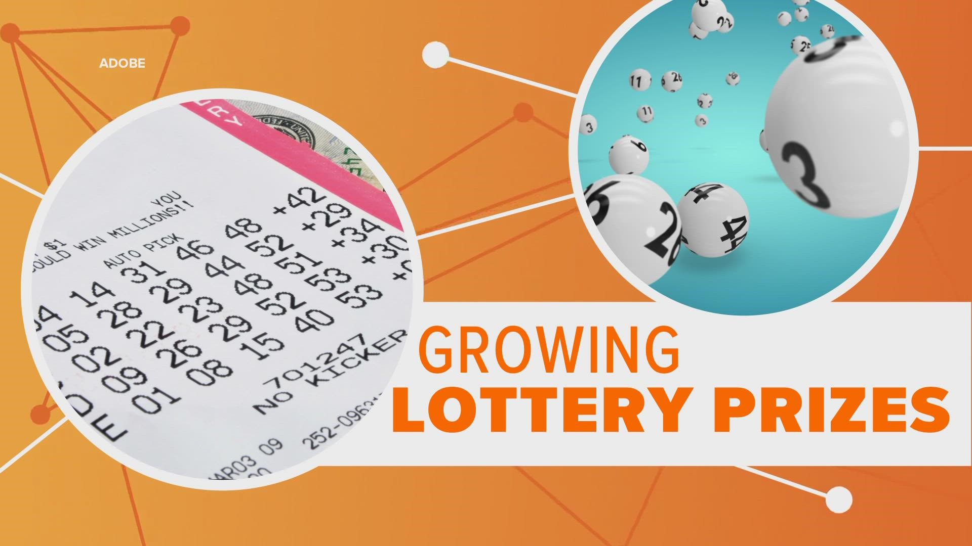 Connect the Dots: Why have lottery jackpots increased in recent years? | 12news.com