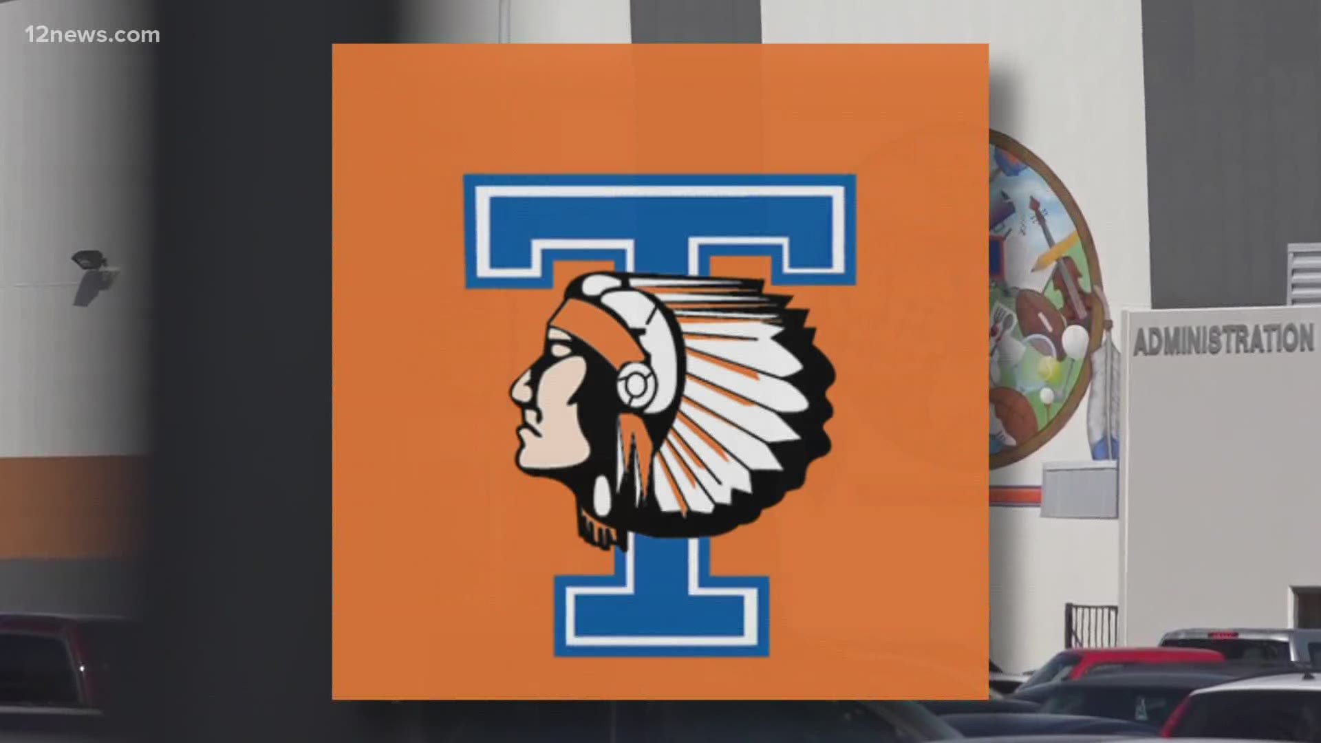 The Glendale Union High School district is in the process of changing the mascot of Thunderbird High School. They say the mascot is culturally insensitive.