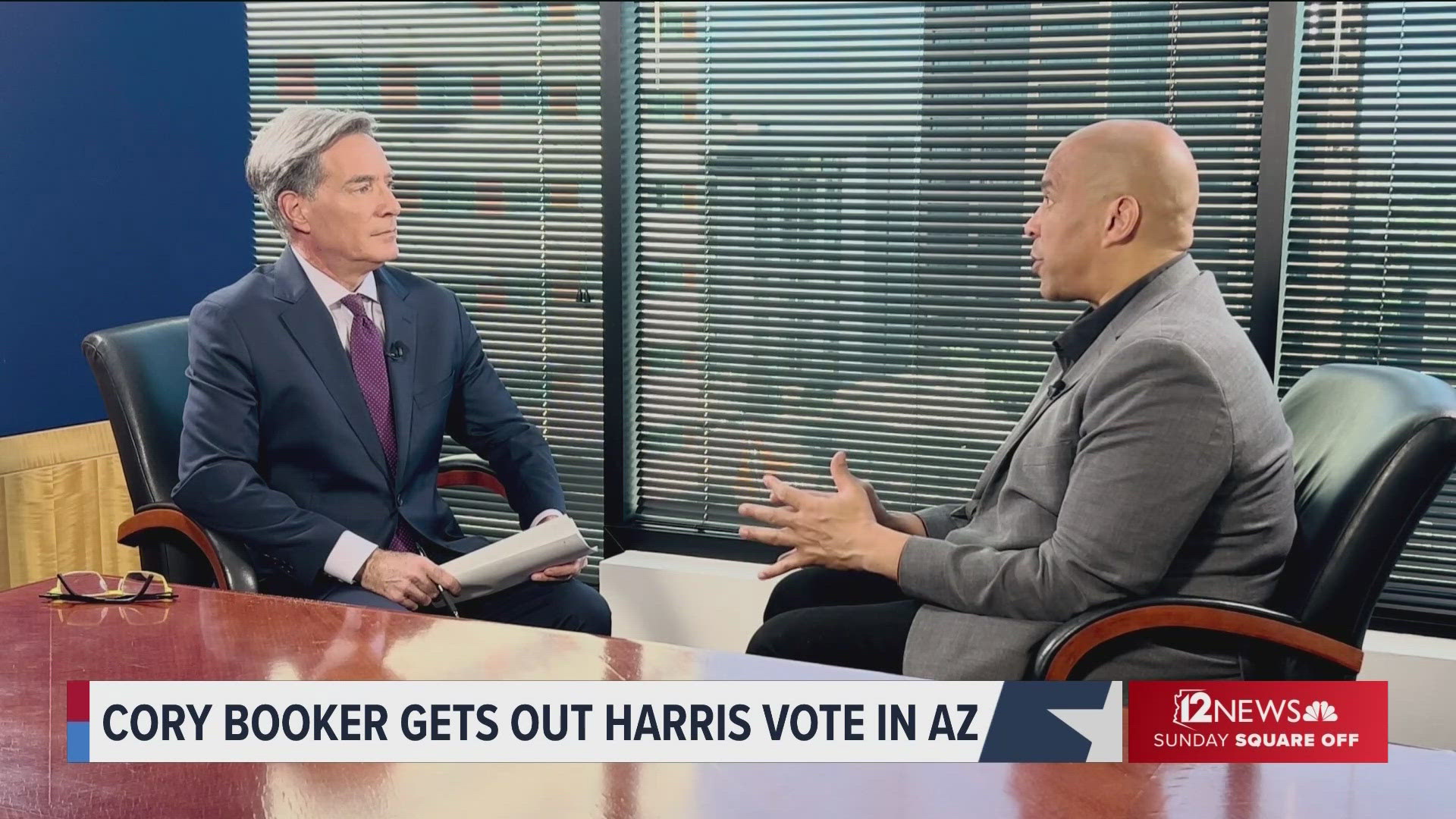 Democratic Sen. Cory Booker of New Jersey discusses why President Biden is visiting Arizona less than two weeks before Election Day and more.