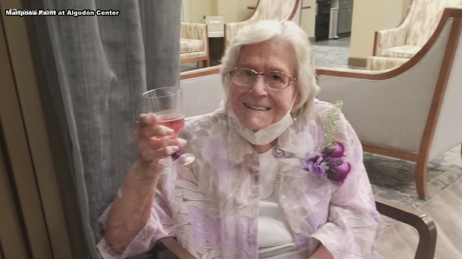 A Phoenix grandmother couldn't attend her granddaughter's wedding because of the coronavirus pandemic -- so they brought the event to her.