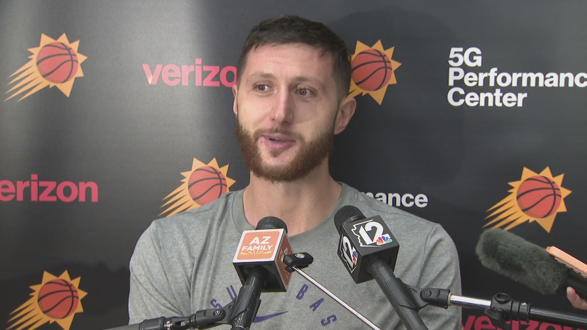 New Phoenix Suns head coach Mike Budenholzer visits center Jusuf Nurkic in Croatia before the start of the season. Here's how it went.