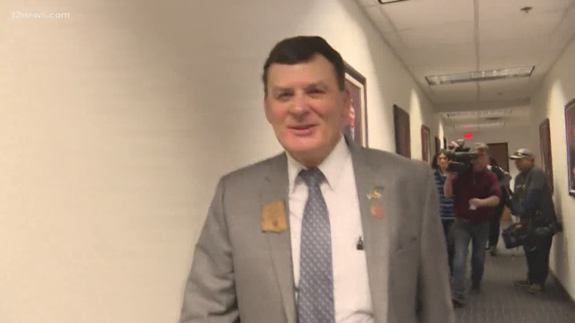 David Stringer, who resigned from the Arizona House after he refused to cooperate with an ethics probe over past sex-crime charges, is running for office again.