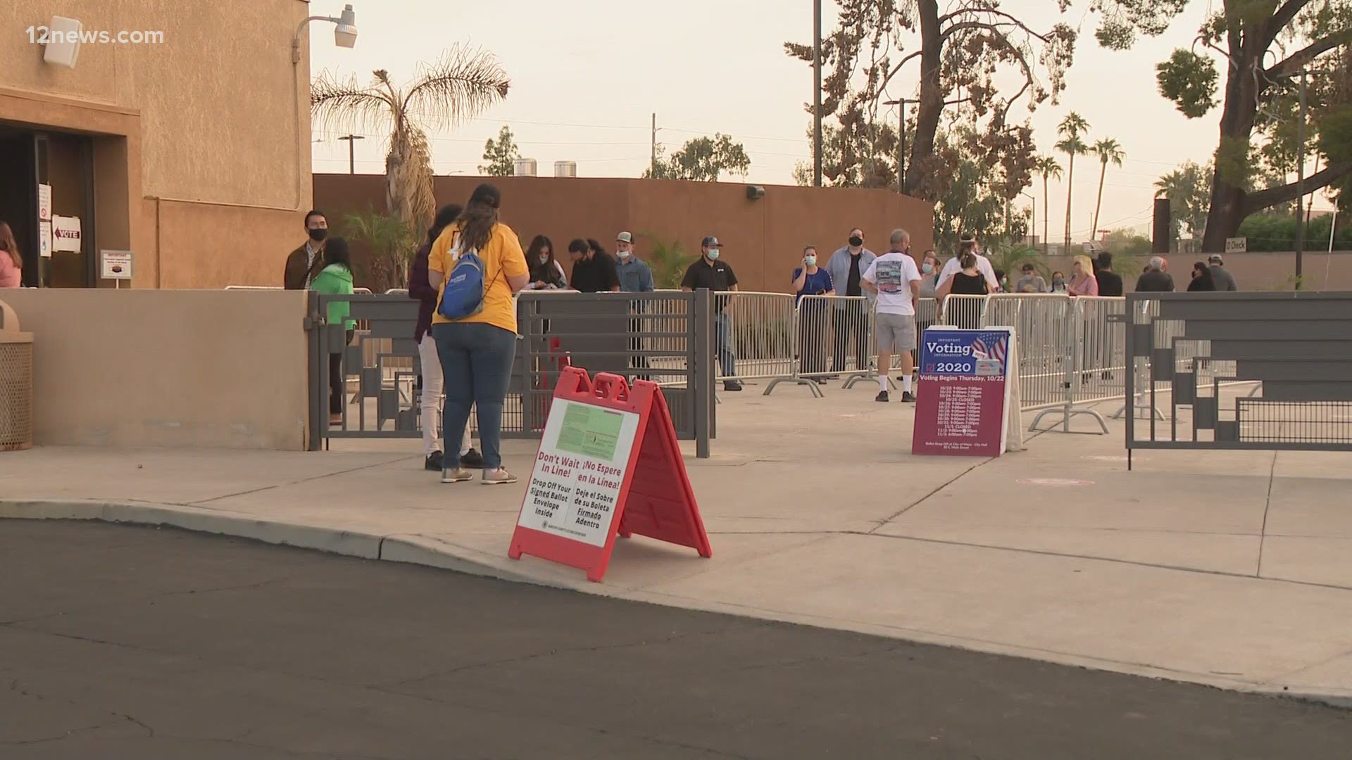 Election Day is here and in-person voting is well underway in Arizona. Team 12 has the latest updates from polling locations in the Phoenix area.