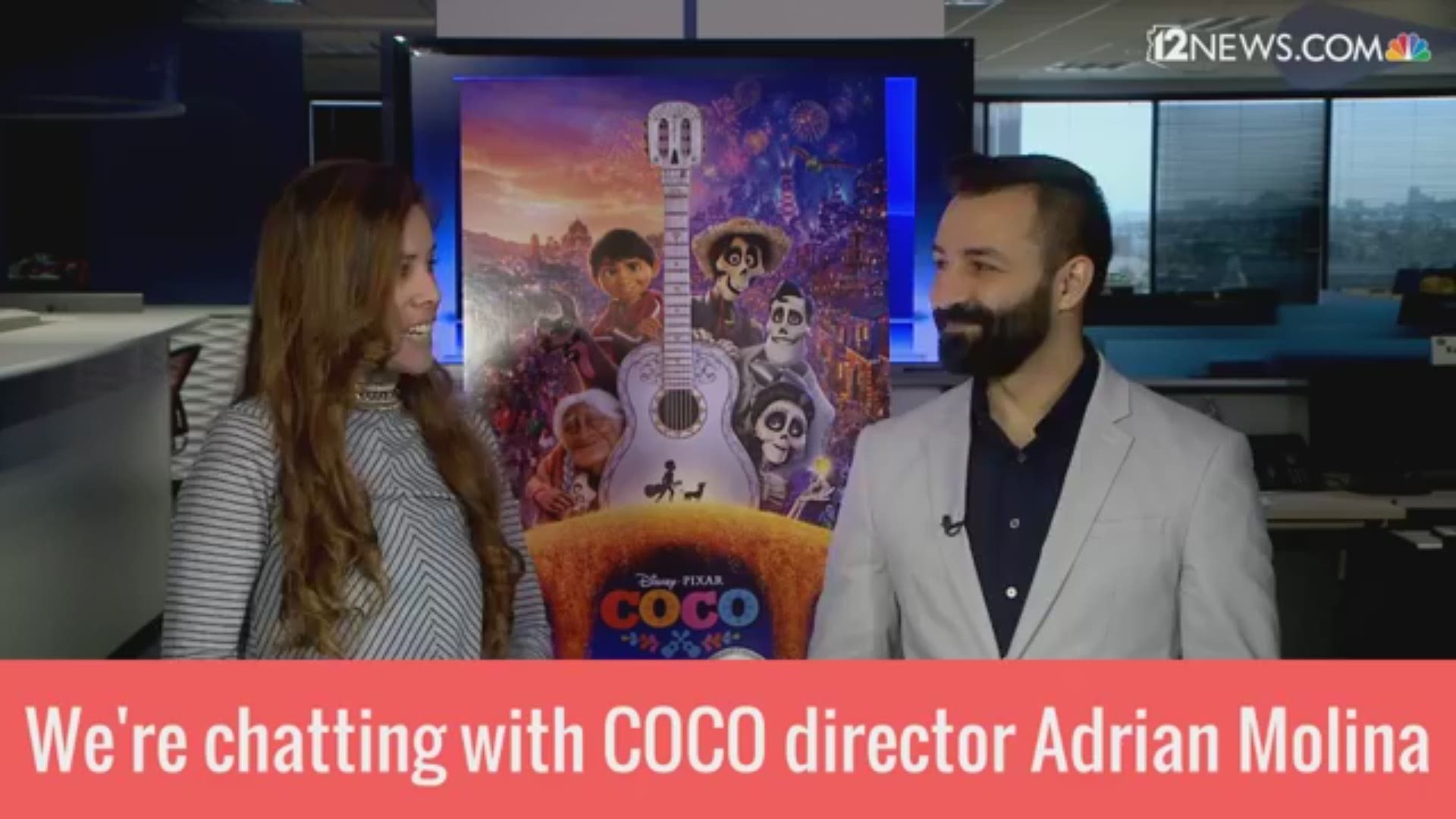 12 News spoke with the Co-Director of the film 'Coco' Adrian Molina