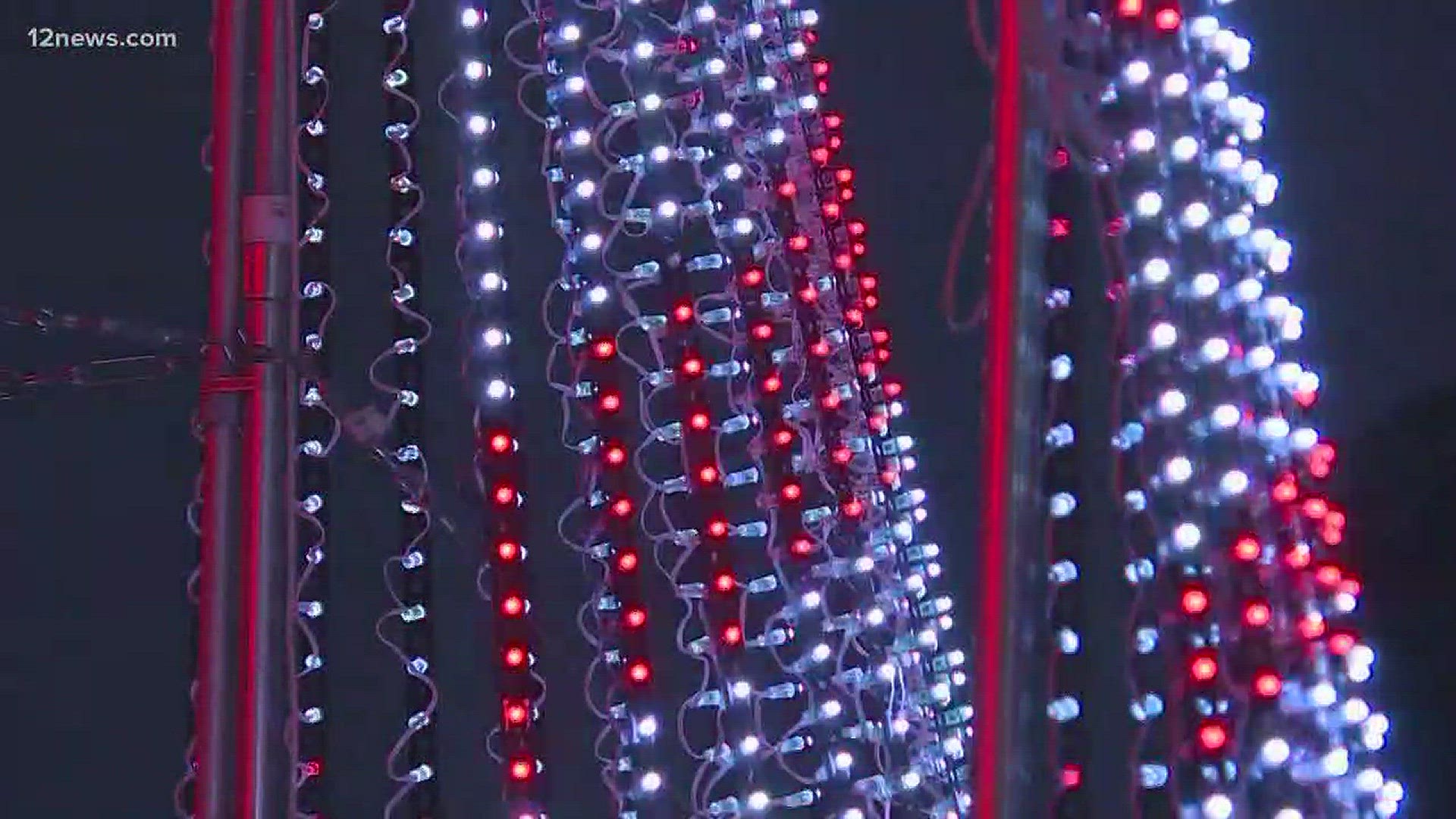 One Flagstaff family shows its devotion to the holiday season with more than 40,000 lights.