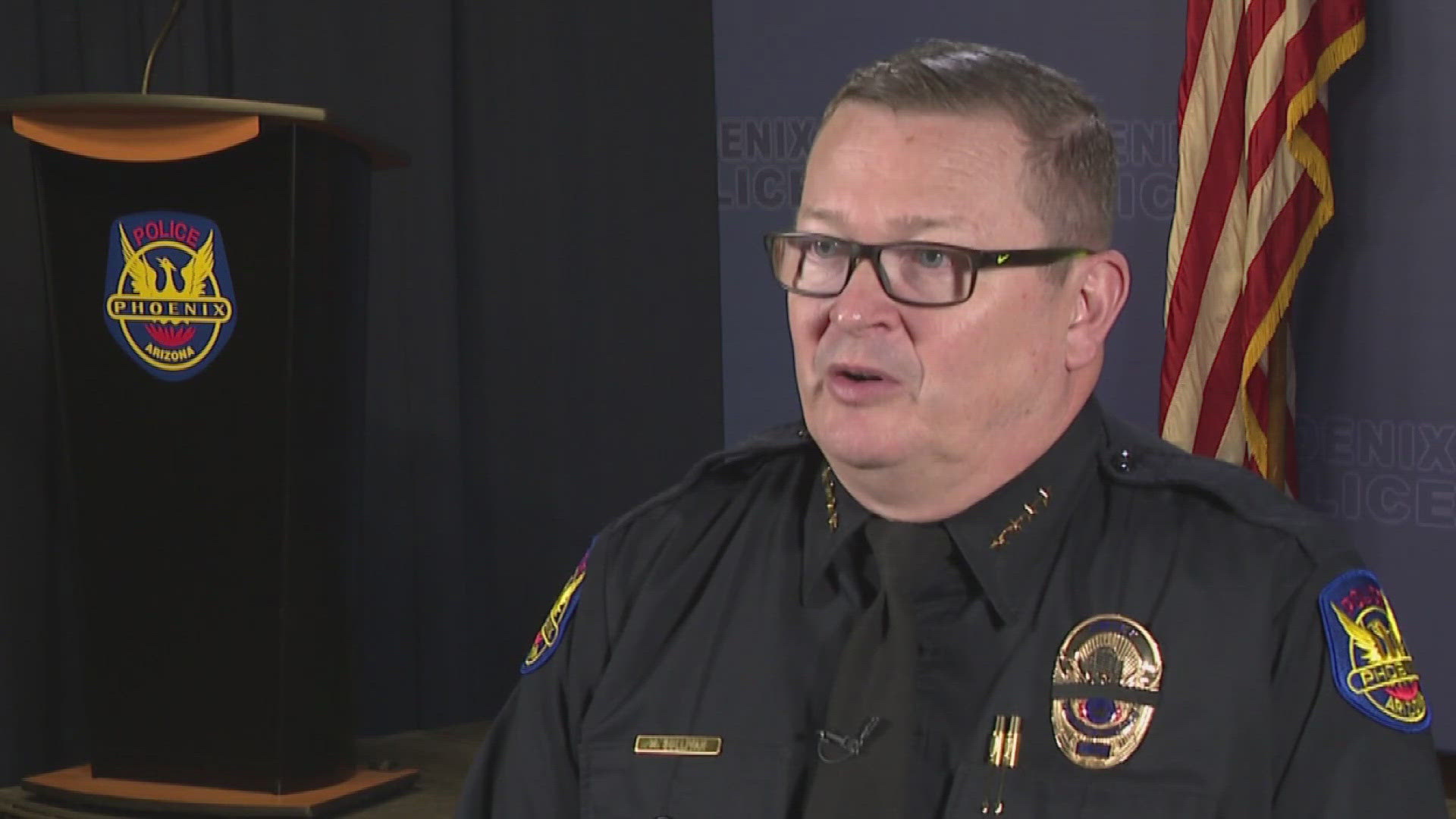 Former interim police chief for Phoenix Police, Michael Sullivan, has been named the chief of the United States Capitol Police, according to a news release.
