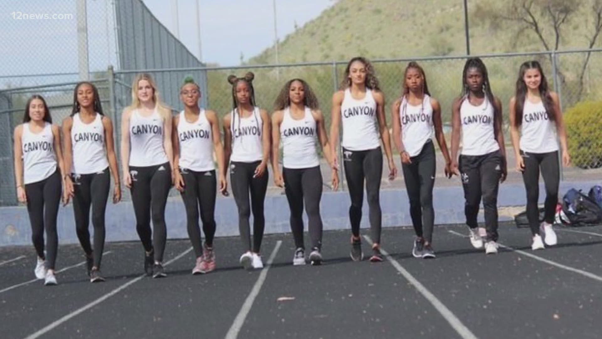 This week would've been the state track meet, an event usually dominated by the North Canyon HS girls team. As Cameron Cox found out, this year had a special meaning