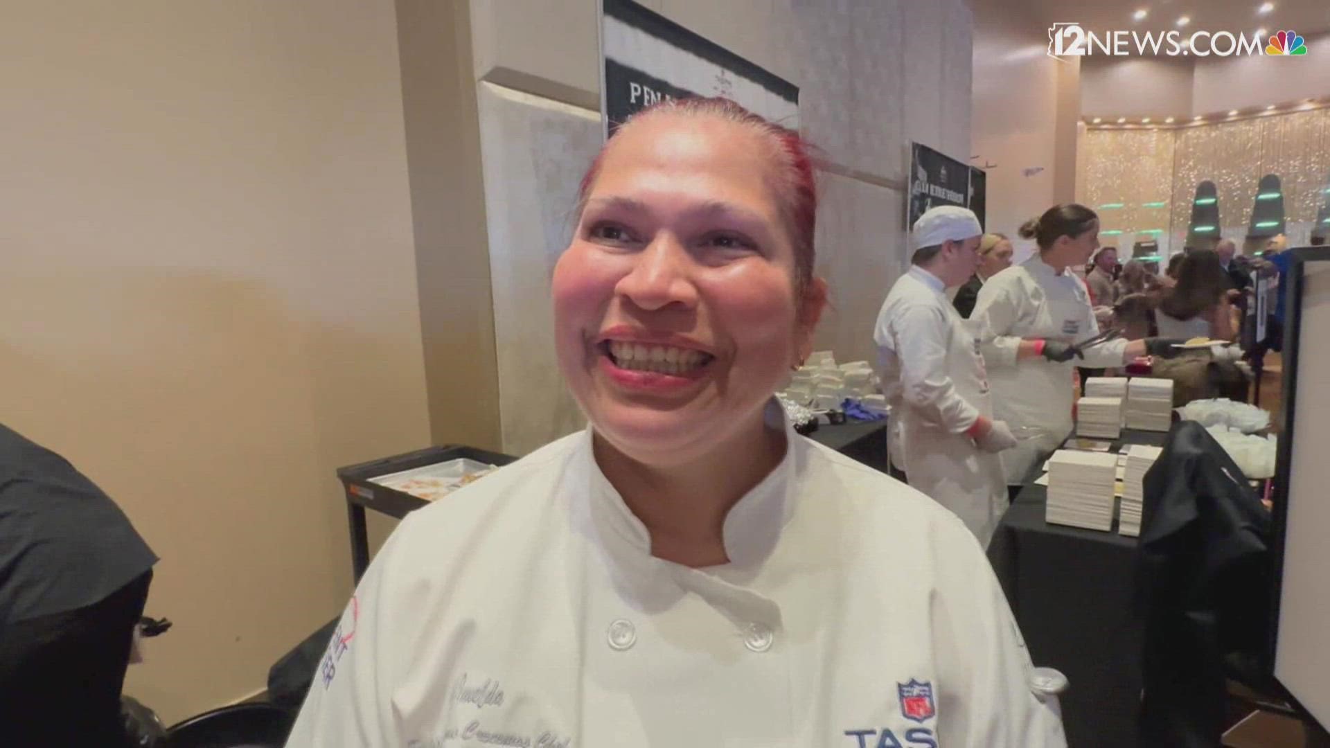 Imelda Hartley y su negocio, Happy Tamales, ya causaron sensación sirviendo en eventos en todo el valle. Ahora el Super Bowl la está retribuyendo.