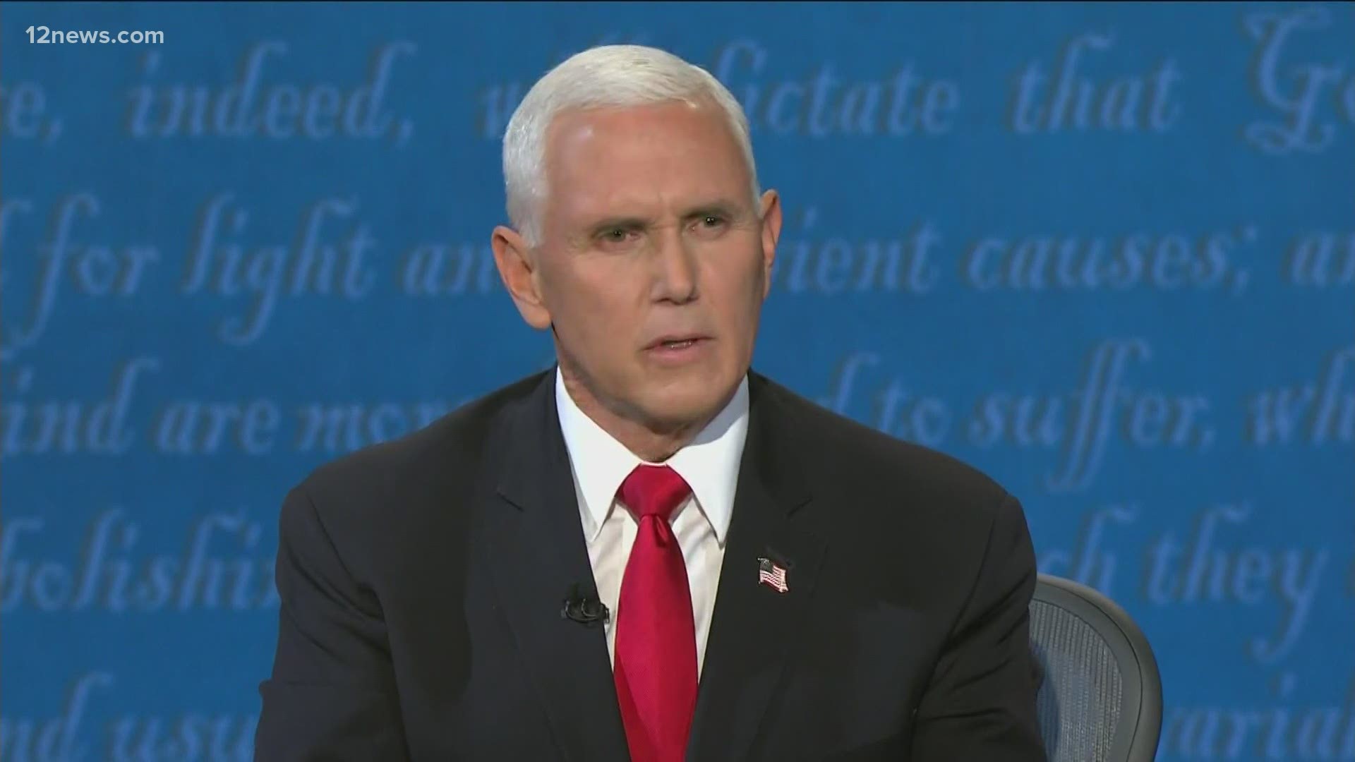 Vice President Mike Pence was joined in the debate hall by several special guests, including the parents of Kayla Mueller.