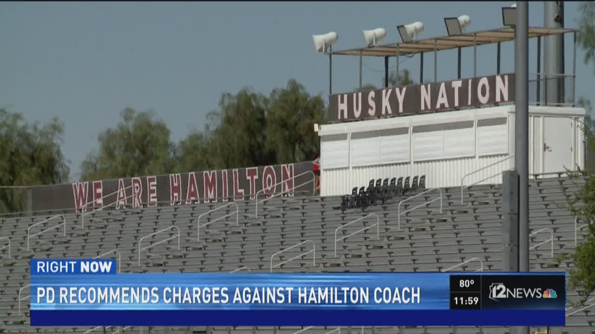Chandler police are investigating a football coach after allegations of hazing rituals at Hamilton High School.