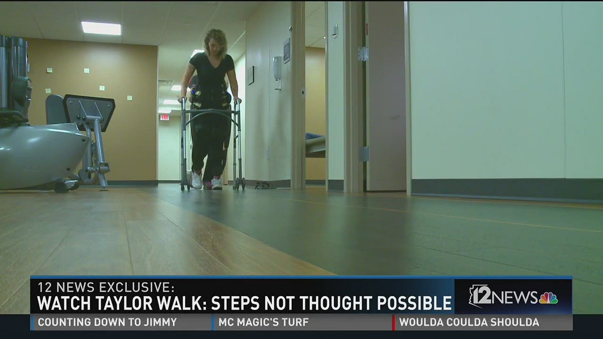 Watch Taylor Walk: Steps not thought possible.