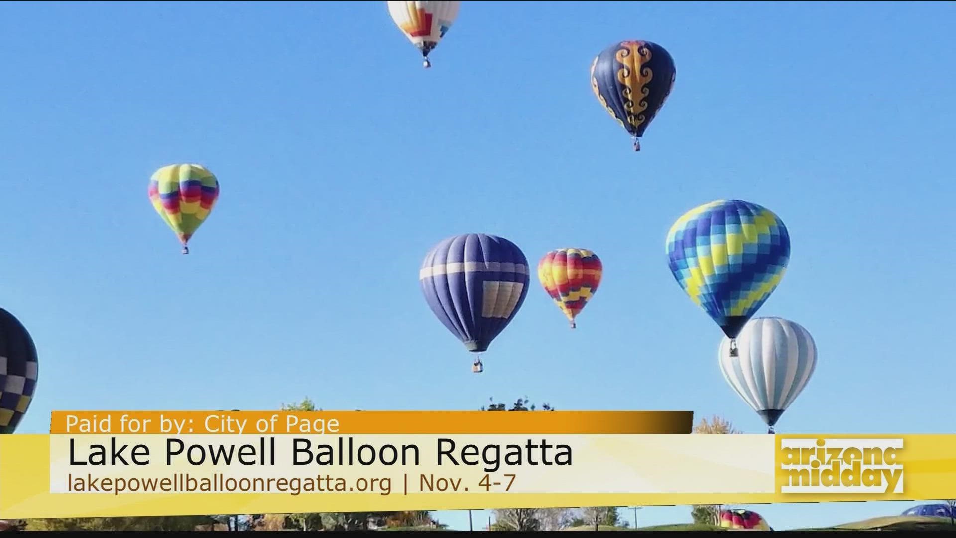 Lynn Cormier, with the City of Page, shares what this year's Lake Powell Balloon Regatta has in store plus what we can experience in Page during Fall!