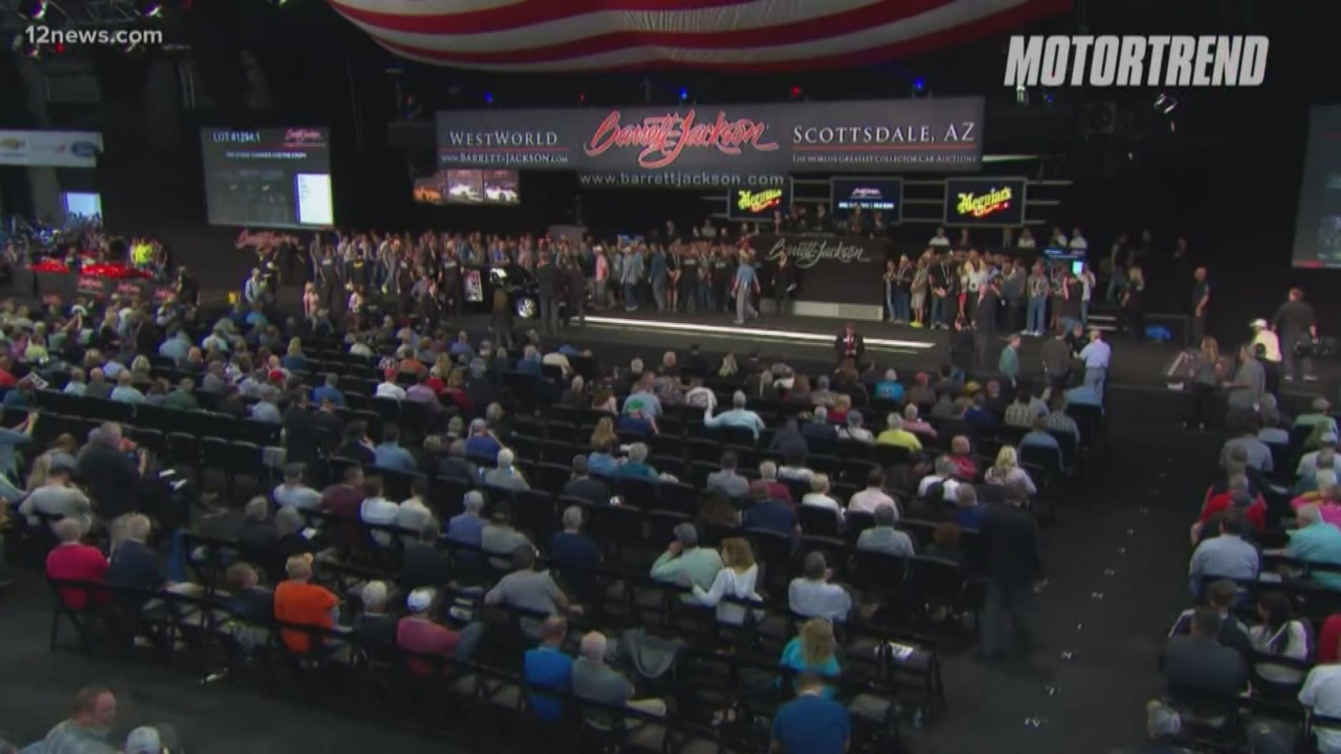 The famed Barrett-Jackson auction is coming to Scottsdale next weekend. Team 12's Matt Yurus has the latest.