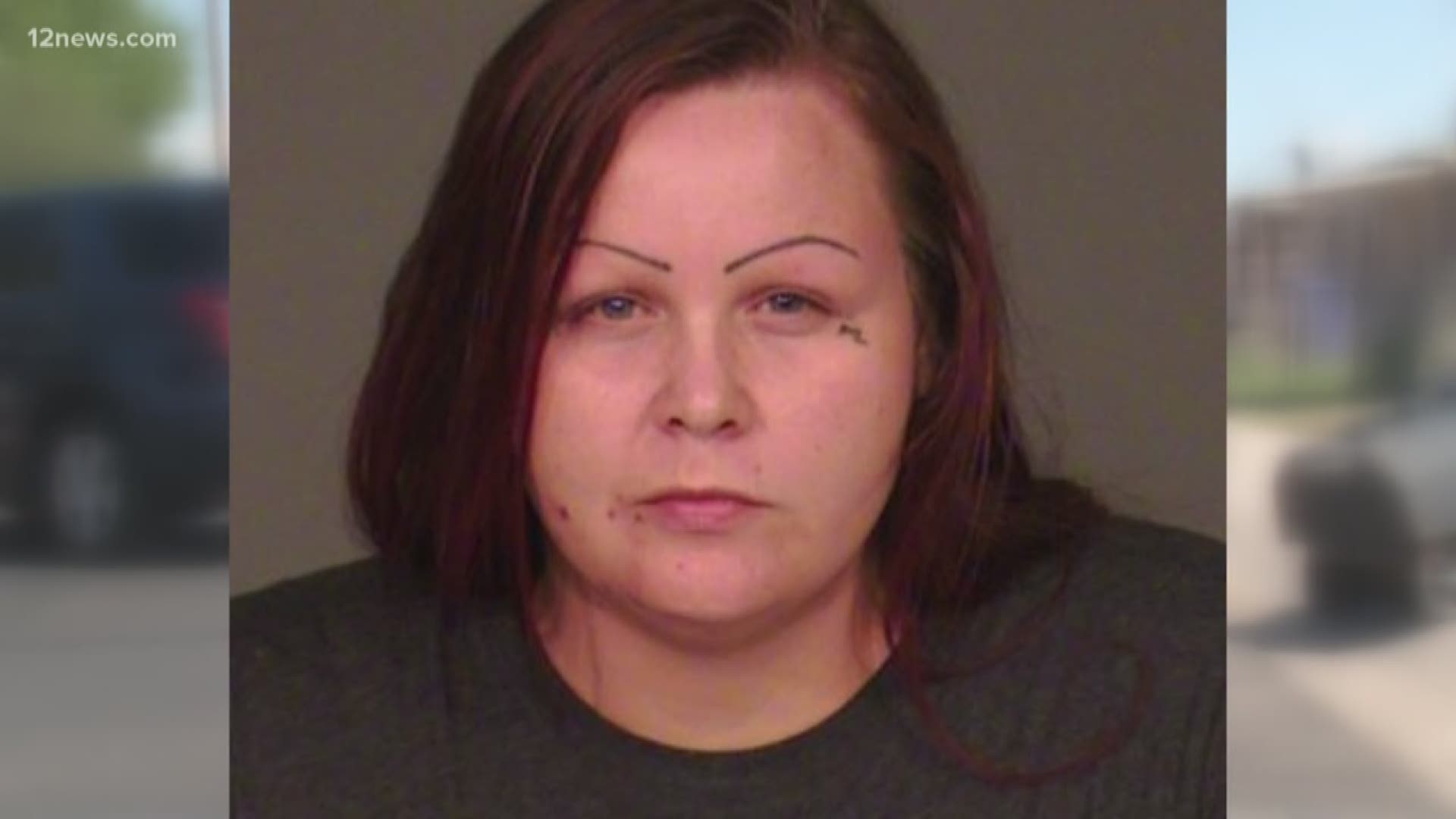 Jessica Vaughn was arrested on charges of aggravated assault, high and run, and theft following an incident at Chandler High School in September. She hit multiple vehicles in the parking lot before taking aim at a school resource officer.