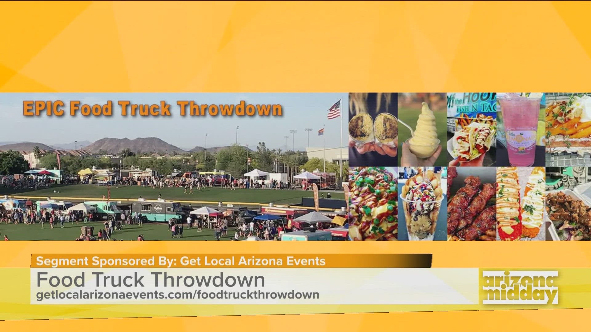 Get Local Arizona Events' Christa Esquibel with Justin and Celeste of Big Brotha BBQ stop by to give us a sneak peek of Saturday's Food Truck Throwdown in Peoria.